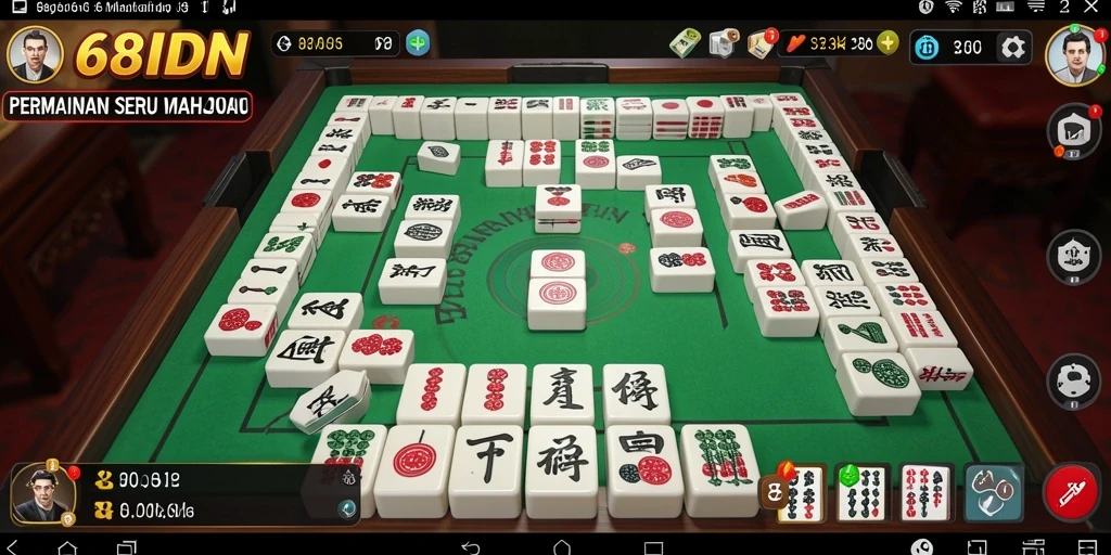 Tampilan screenshot permainan Mahjong yang menarik dan penuh tantangan.
