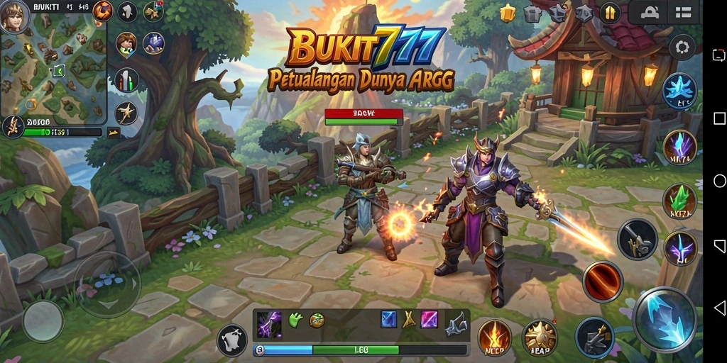 Gameplay seru di dunia fantasi BUKIT777