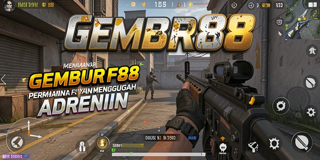 Tampilan gameplay mendebarkan dari GEMBUR88.