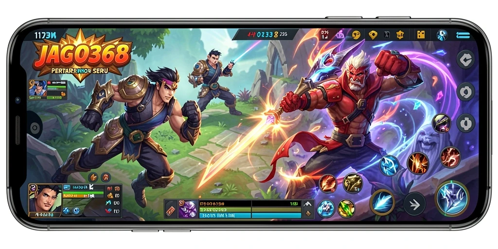 Tampilan menarik dari gameplay JAGO368 yang seru dan kompetitif.