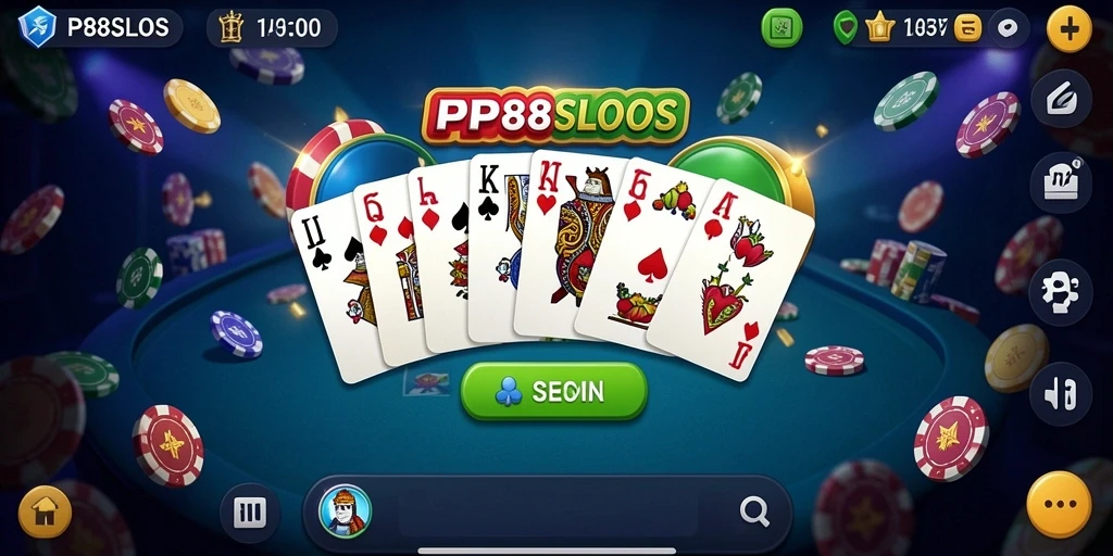 Tampilan gameplay PP88SLOTS yang mengasyikkan dalam permainan Domino.