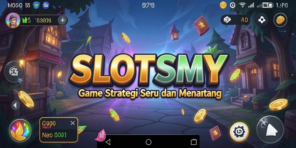 Tampilan gameplay menarik di SLOTSMY dengan elemen strategi.