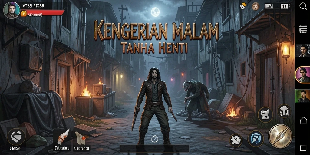 Gameplay menegangkan dengan atmosfir kegelapan yang mencekam.