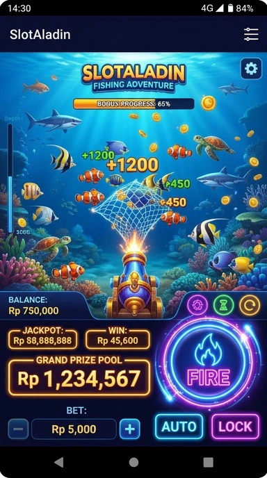 Proses unduhan aplikasi di slotaladin yang cepat dan efisien.